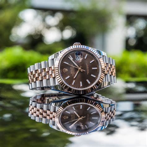 rolex datejust 31 rose gold chocolate|Rolex Datejust 41 everose gold.